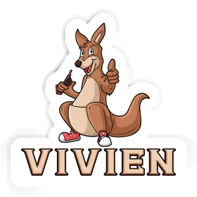 Vivien Sticker Kangaroo Image