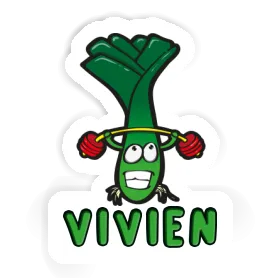 Sticker Vivien Weight Lifter Image