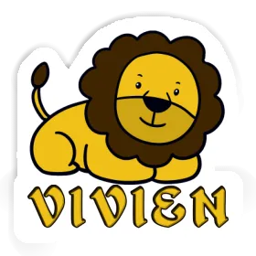 Sticker Vivien Lion Image