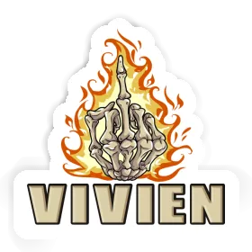 Sticker Vivien Middlefinger Image