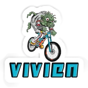 Vivien Sticker Biker Image