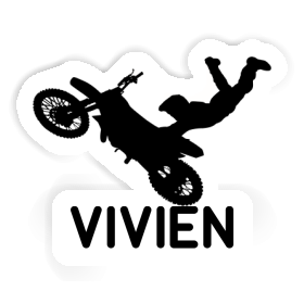 Sticker Vivien Motocross Rider Image