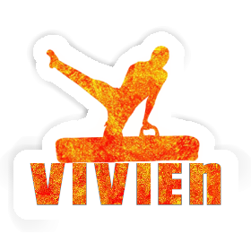 Autocollant Gymnaste Vivien Image