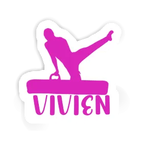 Vivien Autocollant Gymnaste Image