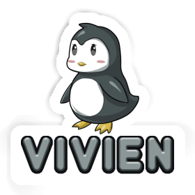 Vivien Autocollant Pingouin Image