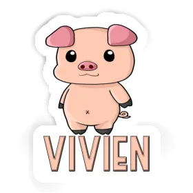 Sticker Piggy Vivien Image