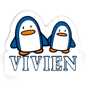 Vivien Autocollant Pingouin Image