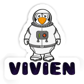 Autocollant Vivien Pingouin Image