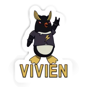 Sticker Vivien Rocking Penguin Image