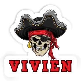 Vivien Sticker Pirate-Head Image