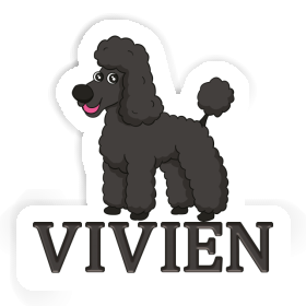 Vivien Sticker Poodle Image