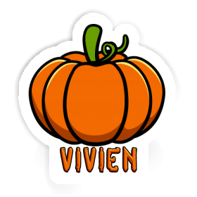 Pumpkin Sticker Vivien Image