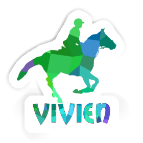 Sticker Horse Rider Vivien Image