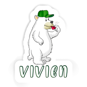 Sticker Vivien Ice Bear Image