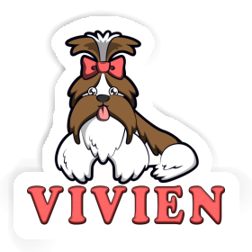 Shih Tzu Sticker Vivien Image