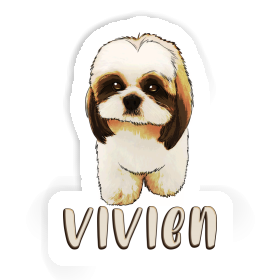 Vivien Sticker Shih Tzu Image