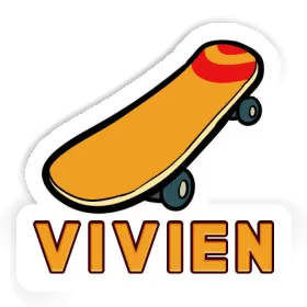 Sticker Vivien Skateboard Image