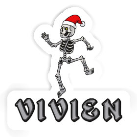 Sticker Vivien Skull Image