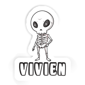 Vivien Autocollant Alien Image