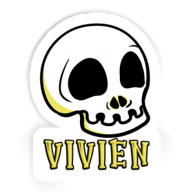 Sticker Vivien Skull Image