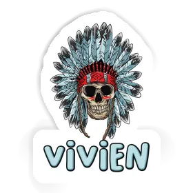 Vivien Sticker Indian Image