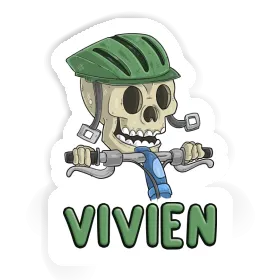 Biker Sticker Vivien Image