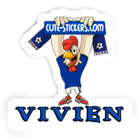 Sticker Vivien Rooster Image