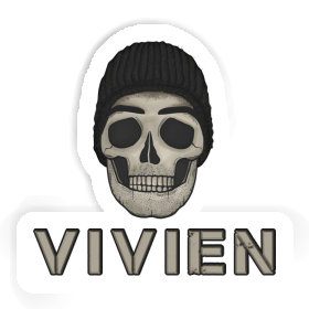 Sticker Vivien Skull Image