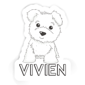 Westernhund Sticker Vivien Image