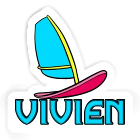 Vivien Sticker Windsurf Board Image