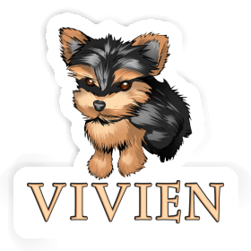 Sticker Yorkie Vivien Image