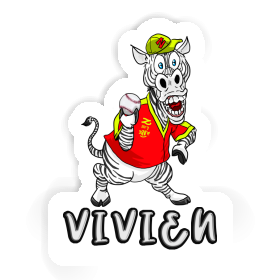 Sticker Zebra Vivien Image