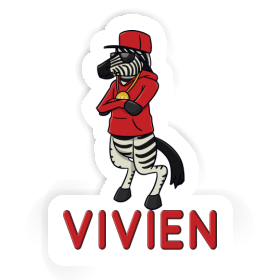 Sticker Zebra Vivien Image