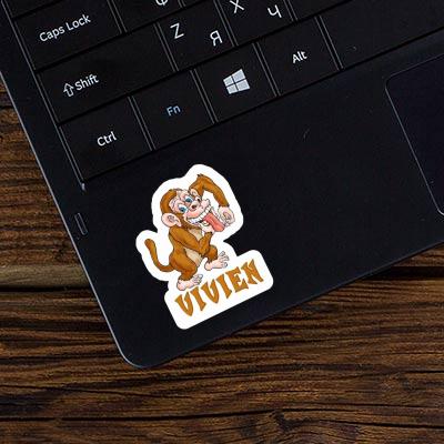 Sticker Vivien Gorilla Laptop Image