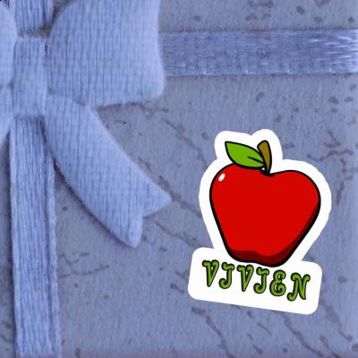 Vivien Sticker Apple Laptop Image