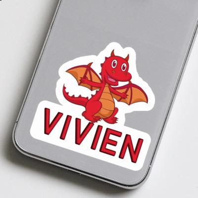 Autocollant Dragon Vivien Laptop Image