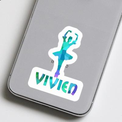 Vivien Sticker Ballerina Notebook Image