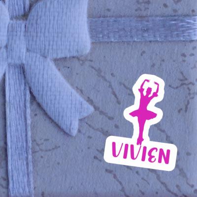 Ballerina Sticker Vivien Notebook Image