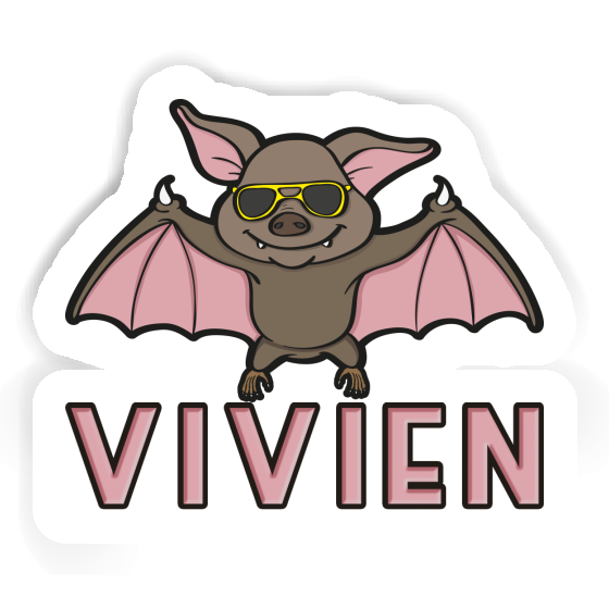 Vivien Autocollant Chauve-souris Laptop Image