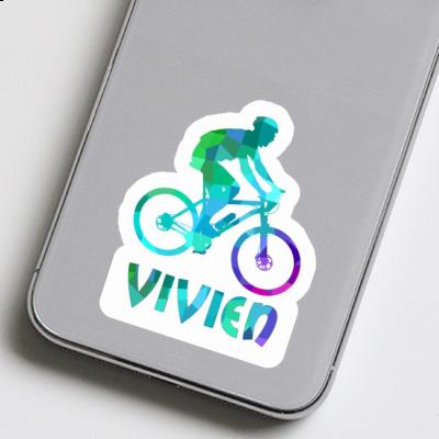 Biker Sticker Vivien Notebook Image