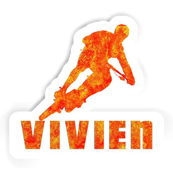 Biker Sticker Vivien Notebook Image