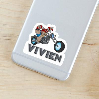 Biker Autocollant Vivien Notebook Image