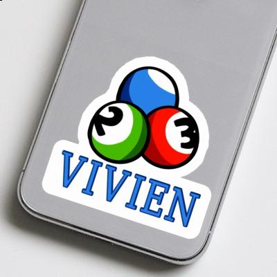 Sticker Vivien Billiard Ball Gift package Image