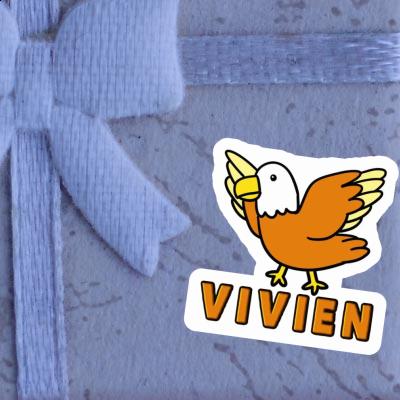 Bird Sticker Vivien Laptop Image