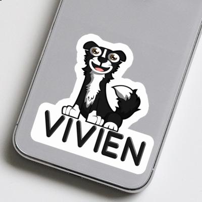 Autocollant Vivien Border Collie Notebook Image