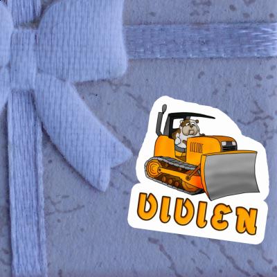 Sticker Bulldozer Vivien Image