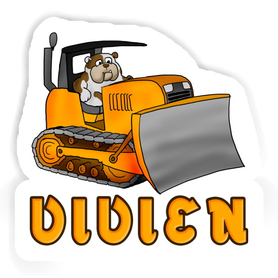 Sticker Bulldozer Vivien Gift package Image