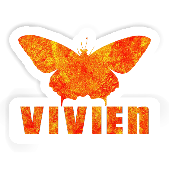 Sticker Vivien Butterfly Laptop Image