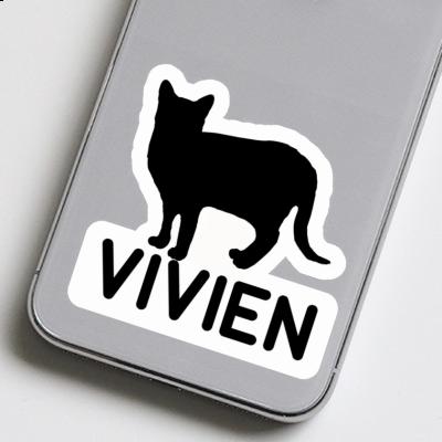 Sticker Vivien Cat Gift package Image