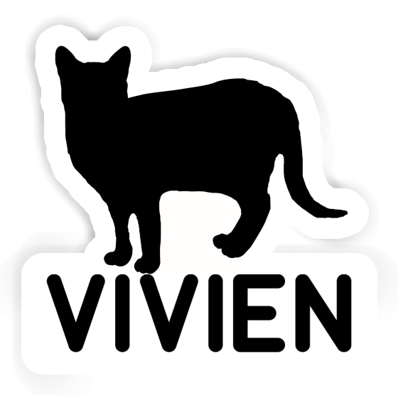 Sticker Vivien Cat Image